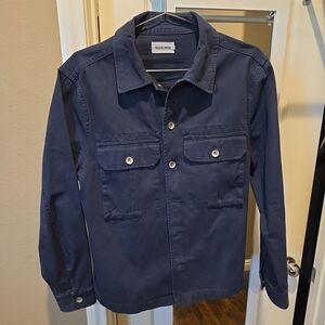 Taylor Stitch The HBT Jacket in Washed Navy Size 40